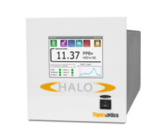 De HALO RP H2O meet met een range van 50 Torr tot 15 psig.